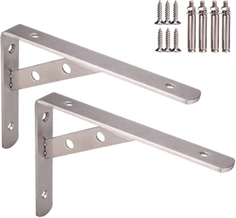 Amazon.com: Metal Shelf Brackets Heavy Duty